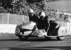 Bill Copson & Francis Higginbottom (BMW) 1968 500 Sidecar TT