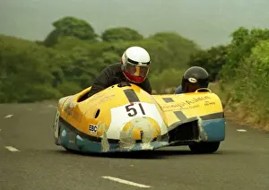 Bill Copson & Rodney Appleton (Baker Yamaha) 1988 Sidecar TT