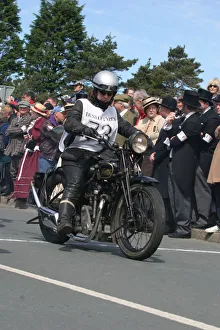 Corina Norman-Smith (1930 Velocette) No. 73, 2007 Re-enactment