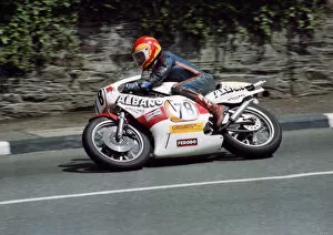 Images Dated 16th July 2019: Courtney Junk (Yamaha) 1982 Classic TT