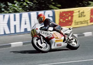 Images Dated 16th July 2019: Courtney Junk (Yamaha) 1982 Senior TT