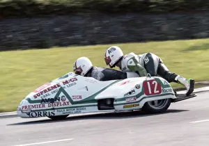Craig Hallam & Mike Wynn (Windle Yamaha) 1992 Sidecar TT