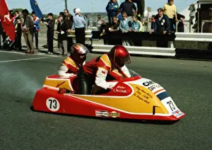 Craig McComb & Paschal Brady (Yamaha) 1984 Sidecar TT