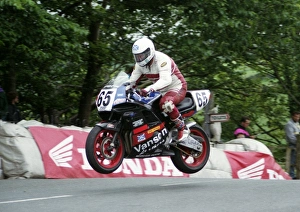 Images Dated 15th August 2016: Craig McLean (Honda) 1993 Senior TT