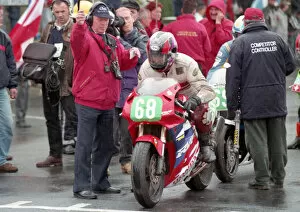 Images Dated 26th April 2020: Craig McLean (Honda) 1998 Lightweight 400 TT