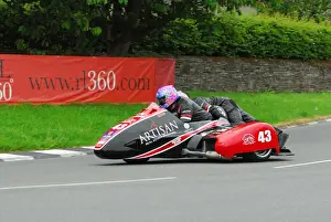 Stuart Christian Prints: Craig Melvin & Stuart Christian (Suzuki) 2016 Sidecar A TT