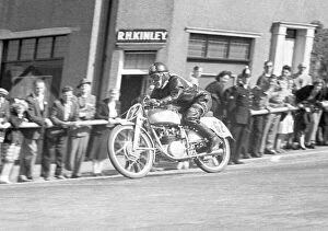 Images Dated 22nd August 2021: Cromie McCandless (Mondial) 1951 Ultra Lightweight TT