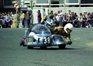 Kenny Arthur Gallery: Bill Crook & Kenny Arthur (BSA) 1976 500cc Sidecar TT