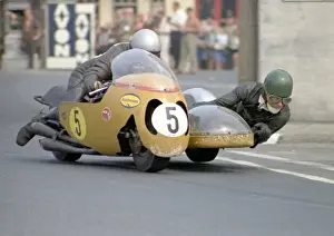 Bill Currie & Frank Kay (G. M. S. ) 1970 Sidecar 750 TT