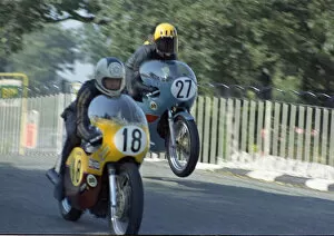 Seeley Collection: Cyril Crosby (Seeley) and John Cowie (Dresda) 1971 Senior Manx Grand Prix