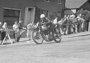 Images Dated 16th September 2011: D A Gadd on Bray Hill: 1951 Senior Clubman TT