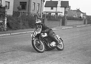 Images Dated 3rd January 2022: D J Hunt (BSA) 1955 Senior Clubman TT