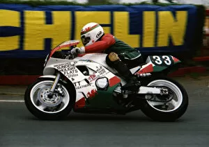 Images Dated 9th March 2019: Dai Owen (Yamaha) 1992 Supersport 400 TT
