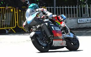 Images Dated 30th March 2021: Daley Mathison (UoN Electric) 2017 TT Zero