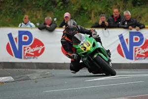 Images Dated 4th September 2015: Damian Horan (Suzuki) 2015 Senior Manx Grand Prix