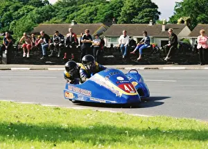 Dan Clark & Nigel Mayers (Heys Honda) 2004 Sidecar TT