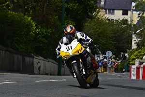 Images Dated 31st October 2020: Dan Cooper (Honda) 2015 Superbike TT