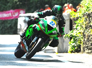 Dan Hegarty Gallery: Dan Hegarty (Kawasaki) Supersport 1 TT