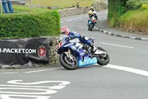 Images Dated 11th July 2016: Dan Kneen (Yamaha) 2016 Southern 100