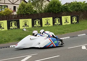 Images Dated 5th July 2023: Dan Knight Ben Hughes LCR Honda 2023 Sidecar TT