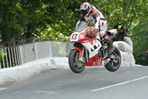 Images Dated 7th June 2009: Dan Stewart (Honda) 2009 Superbike TT