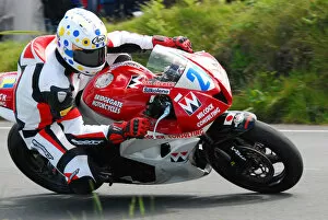 Images Dated 9th May 2020: Dan Stewart (Honda) 2011 Supersport TT