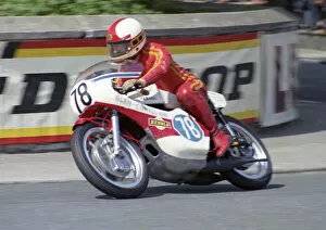 Images Dated 8th October 2020: Danny Keany (Yamaha) 1974 Junior TT