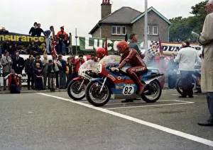 Danny Shimin (Yamaha) & Herbert Schieferecke (Suzuki) 1979 Classic TT