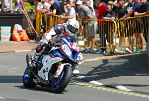 Images Dated 6th June 2016: Danny Webb (BMW) 2016 Supersport TT