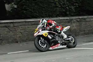 Darren French (Suzuki) 2012 Senior Manx Grand Prix