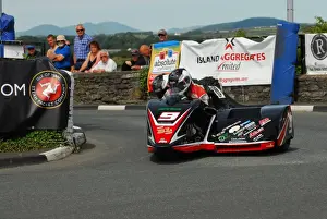 Darren Hope & Lenny Bumfrey (DMR Honda) 2016 Southern 100