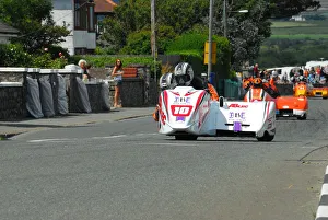 Darren Hope Gallery: Darren Hope & Lenny Bumfrey (DMR Kawasaki) 2014 Southern 100