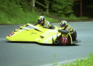 Images Dated 3rd May 2018: Dave Alcock & Dave Gledill (She1bourne) 2000 Sidecar TT