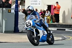 Images Dated 28th August 2013: Dave Ashton (Yamaha) 2013 MGP Past Winners Parade