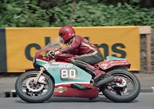 Images Dated 19th October 2020: Dave Bedlington (Ducati) 1986 Formula Two TT
