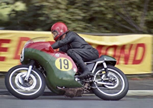 Images Dated 12th August 2020: Dave Bevan (Matchless) 1974 Senior Manx Grand Prix