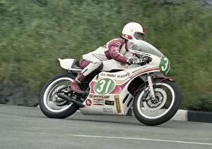 Images Dated 3rd October 2021: Dave Brown (Yamaha) 1978 Junior TT
