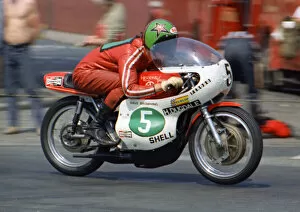 Images Dated 6th February 2022: Dave Browning (Yamaha) 1970 Lightweight TT