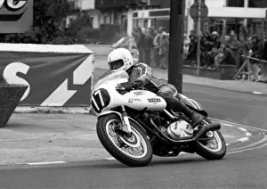 Dave Cartwright at Parliament Square: 1977 Formula Two TT
