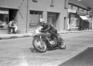 Images Dated 30th July 2016: Dave Chadwick (Ducati) 1958 Ultra Lightweight TT