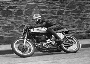 Images Dated 27th September 2020: Dave Chadwick (Norton) 1955 Junior TT