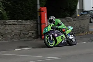 Dave Clarke (Kawasaki) 2009 Ultra Lightweight Manx Grand Prix