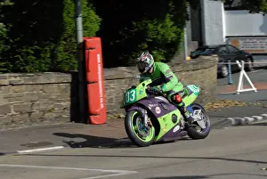 2009 Ultra Lightweight Manx Grand Prix Prints: Dave Clarke (Kawasaki) 2009 Ultra Lightweight Manx Grand Prix