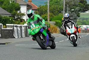 Images Dated 10th July 2014: Dave Clarke (Kawasaki) 2014 Southern 100