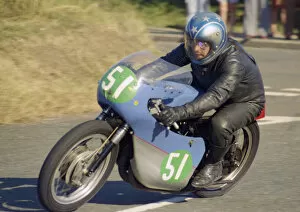 Images Dated 26th October 2020: Dave Corlett (Suzuki) 1976 Jurby Road