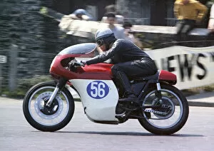 Images Dated 7th April 2022: Dave Croxford (AJS) 1967 Junior TT