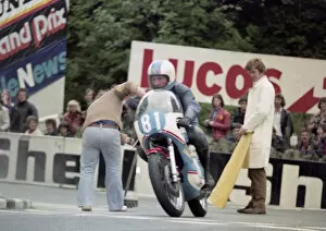 Dave Danks (Capper Yamaha) 1975 Junior TT
