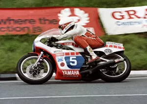 Images Dated 30th October 2018: Dave Dean (Yamaha) 1981 Formula 2 TT