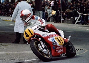 Images Dated 29th October 2018: Dave Dean (Yamaha) 1981 Senior TT
