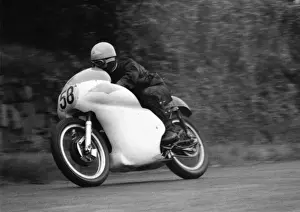 Dave Degens (Matchless) 1962 Senior Manx Grand Prix